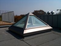 Lichtdach als Pyramide