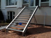 Stahltreppe (Montage)