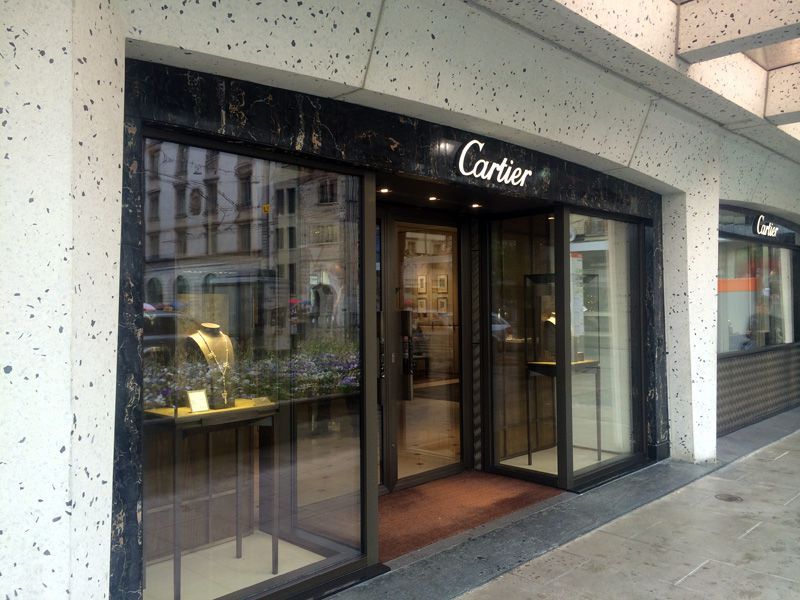 Cartier Genf – Eingang